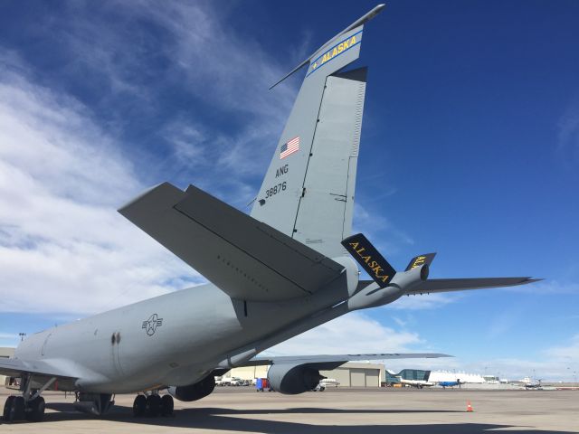 Boeing C-135FR Stratotanker (63-8876) - KC-135R from Alaska ANG.