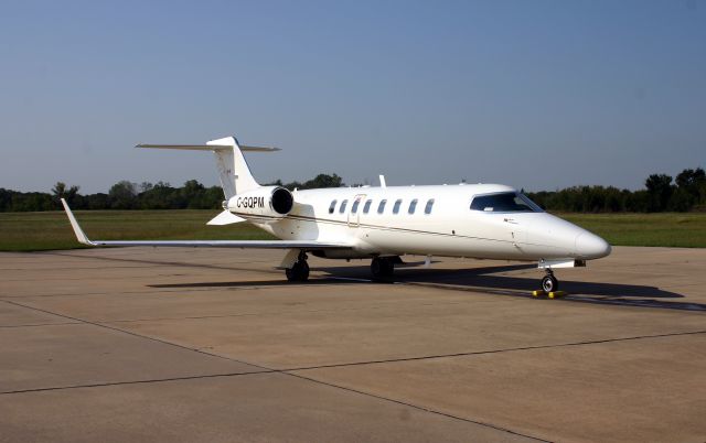 Learjet 45 (C-GQPM) - This 2002 Learjet 45 made an ops stop at Greenvilles Majors Field this morning.