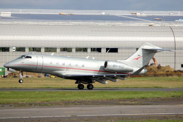 Canadair Challenger 350 (9H-VCZ) - VistaJet Challenger 350 departing rwy 24 on 11-Aug-23 operating a round trip to EGHQ as VJT409.