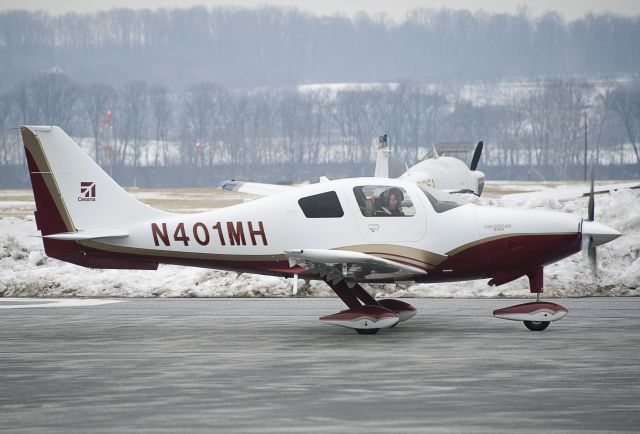 Cessna 400 (N401MH) - Seen at KFDK on 2/7/2011
