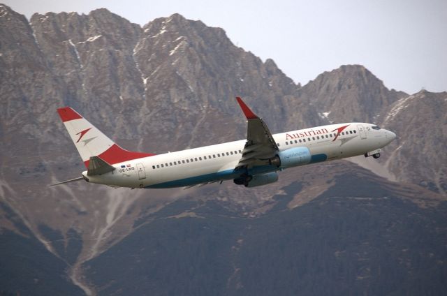 Boeing 737-800 (OE-LNQ) - OE-LNQs last day in the Austrian Airlines fleet.