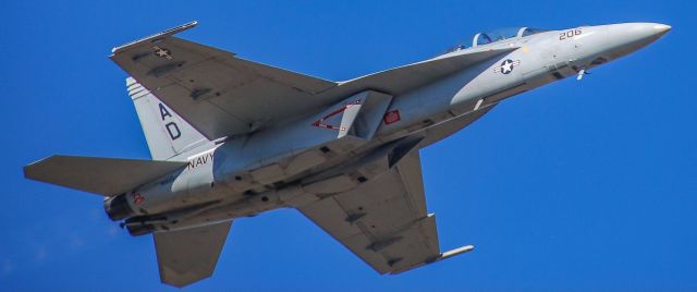 McDonnell Douglas FA-18 Hornet (16-6467) - Taken at the Anderson Regional Air Show during a high speed pass.  One of the best looking fighter jets ever!