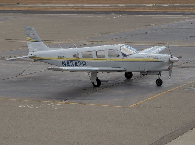 Piper Saratoga/Lance (N43428) - Piper PA-32R-301T Saratoga SP at Livermore Municipal Airport, Livermore CA. October 2020