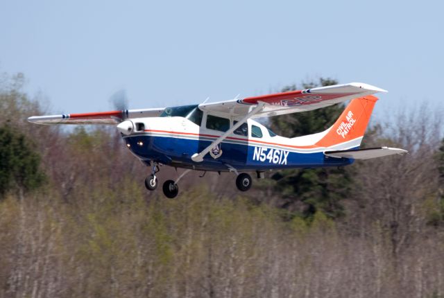 Cessna 206 Stationair (N5461X) - A salute to the men and men in the CAP!