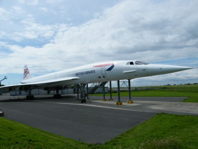 Aerospatiale Concorde (G-BOAF) - G-BOAF CONCORDE AT FILTON BRISTOL UK AT MUSUEM ON 13/07/2008 BEAUTIFULLY PRESERVED OUTSIDE AND INSIDE