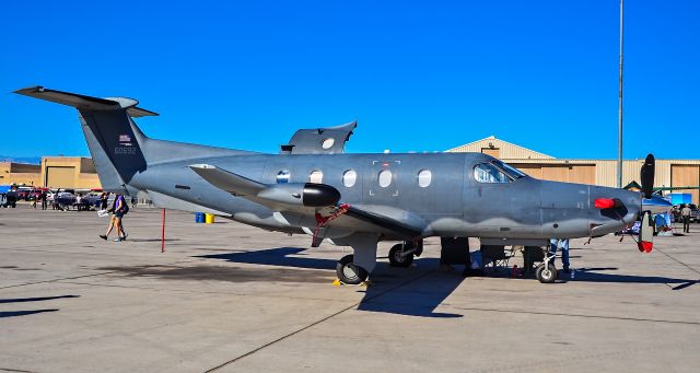 Pilatus PC-12 — - 60692 Pilatus PC-12 U-28A - Aviation Nation 2017br /Las Vegas - Nellis AFB (LSV / KLSV)br /USA - Nevada, November 11, 2017br /Photo: TDelCoro