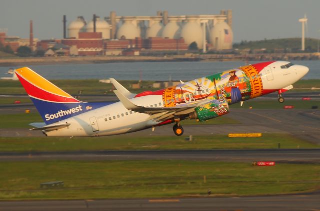 Boeing 737-700 (N945WN) - Florida One en route to Chicago-Midway