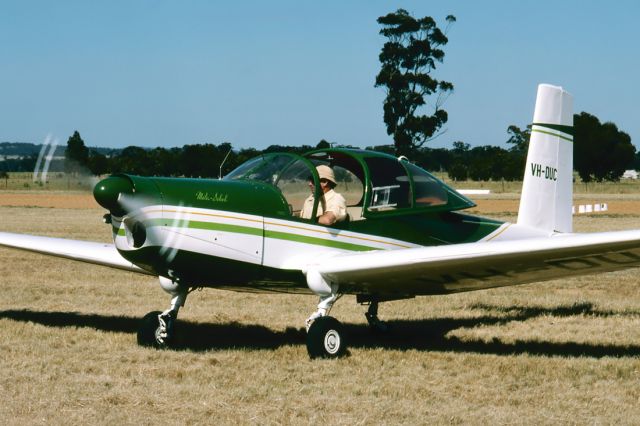 VH-DUC — - ORLICAN L-40 META SOKOL - REG : VH-DUC (CN 150506) - ST. ARNAUD AIRPORT VIC. AUSTRALIA - YSTA 8/11/1987