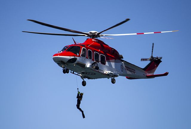 BELL-AGUSTA AB-139 (VH-SYV) - Taken off Freshwater beach in Sydney NSW Australiabr /10/3/14