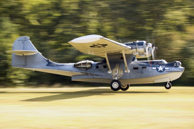 Canadair CL-1 Catalina (N9521C) - Military Aviation Museum's Consolidated PBY-5A Catalina at Warbirds Over the Beach, October 2nd &3rd 2021. The Catalina flew both days.