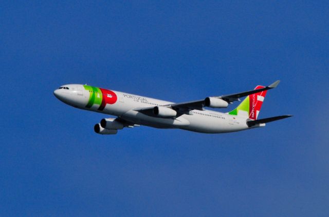 Airbus A340-300 (CS-TOD) - Amidst the Blue Sky