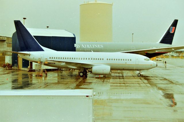 Boeing 737-700 (N8251R) - KPAE - driving around access roads Apr 1999 we came across this new 737-700 and at the time I did not know this was for COPA Airlines - I was thinking United but wasn't sure. After modifications here at BF Goodrich Aerospace, the reg should have been changed to HP-1369CMP.