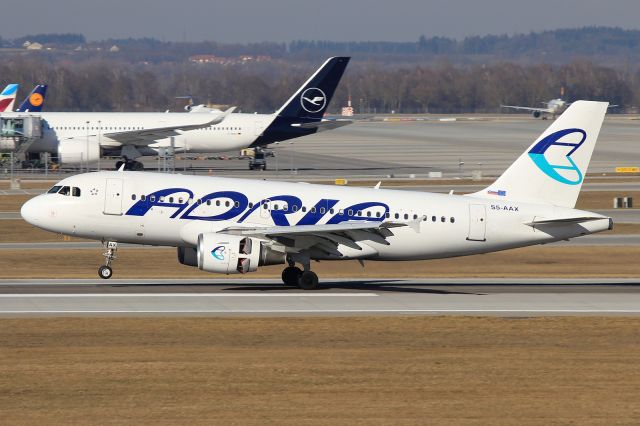 Airbus A319 (S5-AAX)