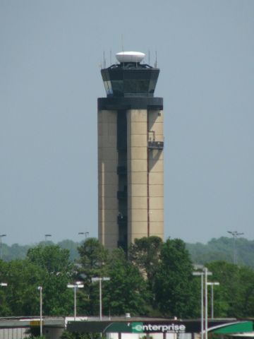 — — - Control Tower at Charlotte NC