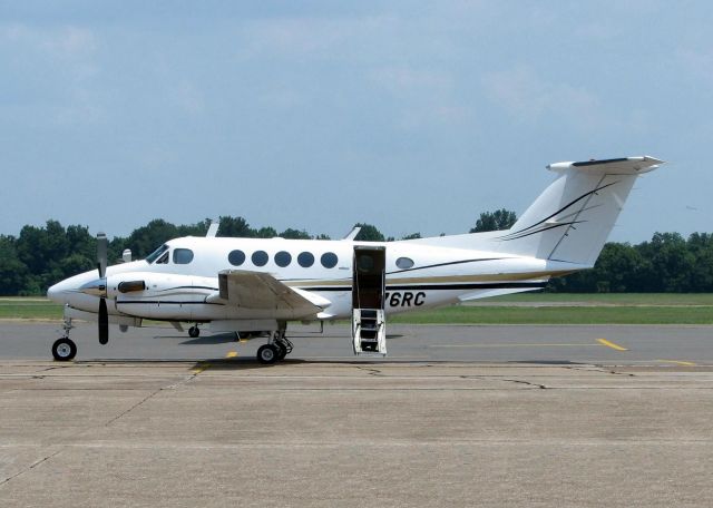 Beechcraft Super King Air 200 (N376RC) - At Downtown Shreveport.