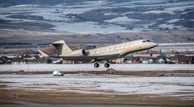 Gulfstream Aerospace Gulfstream G650 (N1980K) - Nice G650ER departing BZN