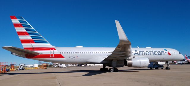 Boeing 757-200 (N177AN) - A legacy AA 757 sitting outside the hanger on a beautiful January daybr /br /1/5/19 