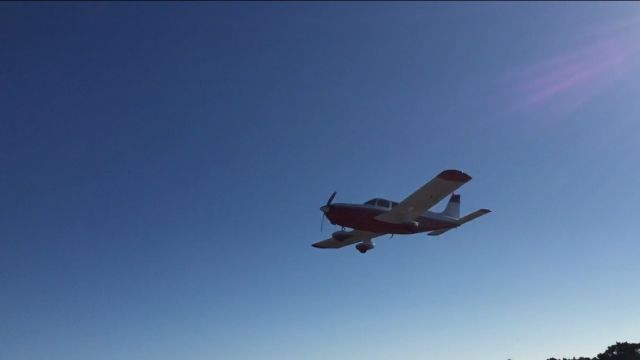 Piper Saratoga (N42CJ) - Fly by!