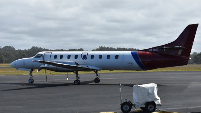 Fairchild Dornier SA-227DC Metro (VH-OYG) - Fairchild SA227-DC Metro 23 VH-OYG (DC-875B) at Wynyard Airport Tasmania. 30 October 2019.