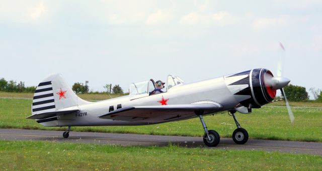 YAKOVLEV Yak-50 (F-AZYM) - On the way to the start