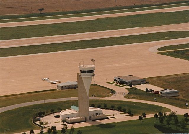 — — - Control Tower at KAFW
