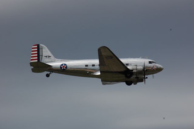 Douglas DC-3 — - DC-3 at DYS.