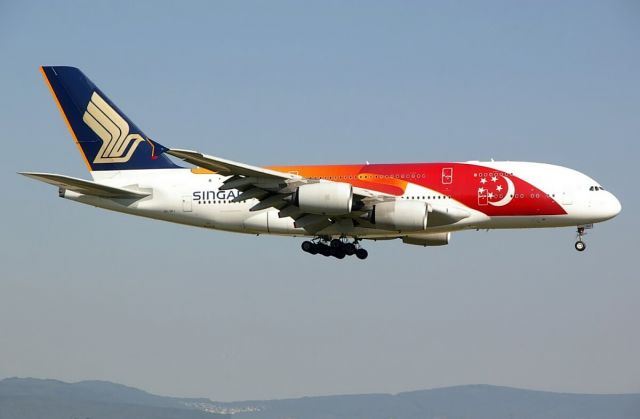 Airbus A380-800 (9V-SKJ)