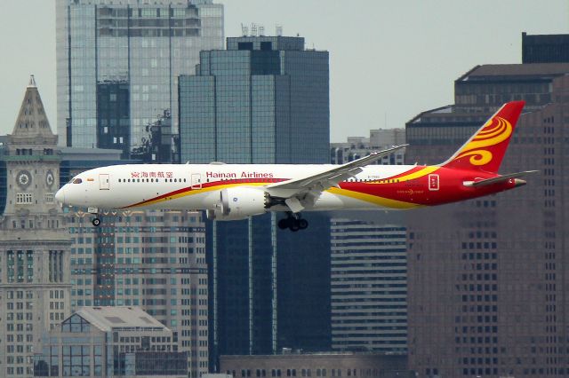 B-7880 — - Hainan 481 from Beijing arriving in Boston