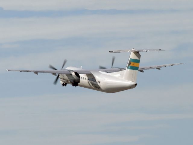 C6-BFP — - A Dash-8 of Bahamas Air taking off.