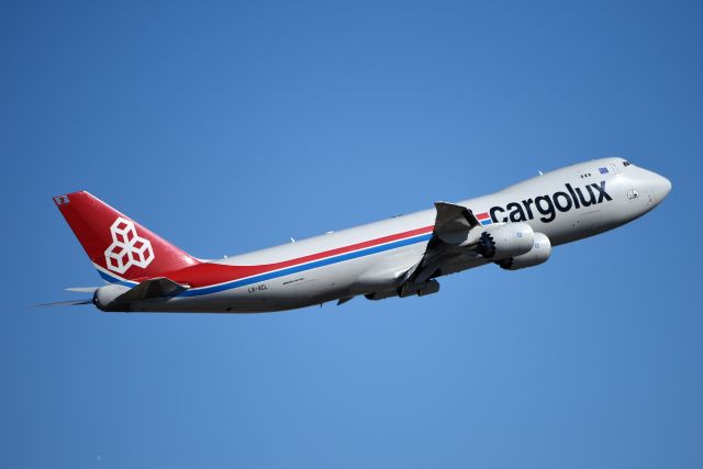 BOEING 747-8 (LX-VCL) - 10-L Departure 03-26-19