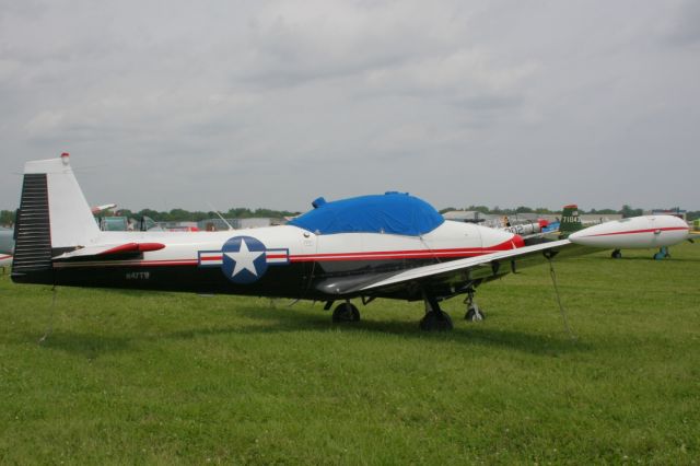 North American Navion (N47TW) - Taken along with many other Navions and other "warbirds", real and imagined, at Oshkosh on 27 July 2010.