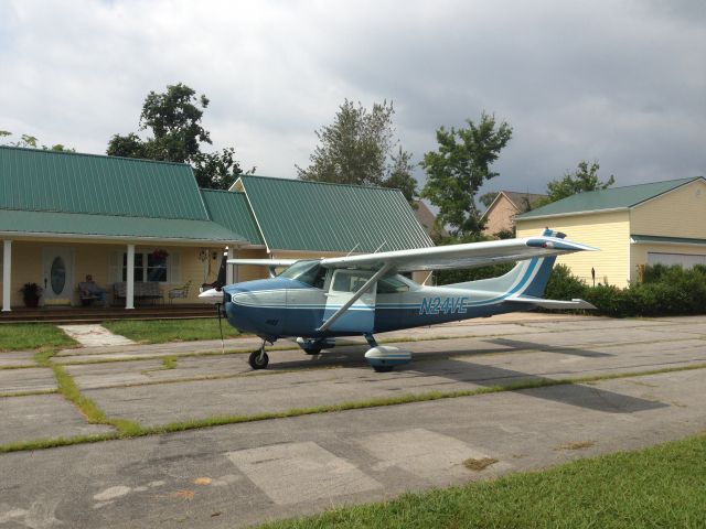 Cessna Skylane (N24VE) - Just landed at Jones Airfield.  A private strip my dad owns in East Tennessee.