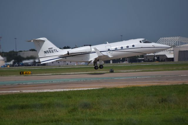 Learjet 55 (N552TL) - 8/7/2016: Learjet 55C landing at KHOU. 