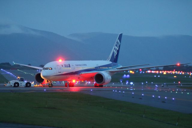 Boeing 787-8 (JA831A) - 20 July 2016:HKD-HND.