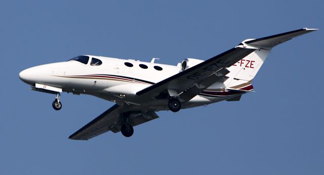 Cessna Citation Mustang (OE-FZE) - GLOBE AIR AG. PREV.REG. EI-SFE