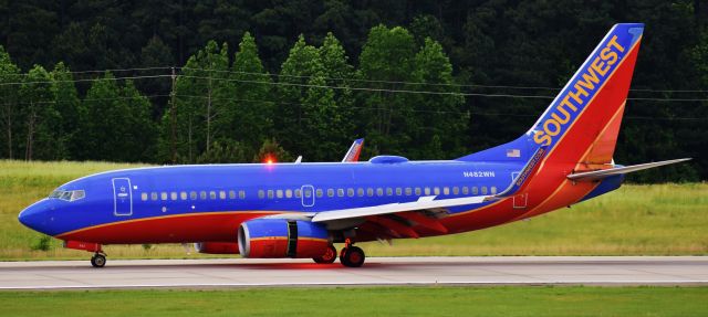 Boeing 737-700 (N482WN) - From the RDU observation deck, 5/17/18.