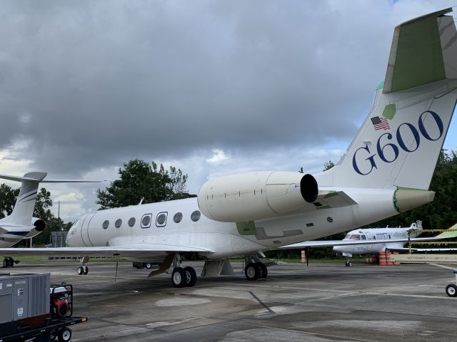 UNKNOWN — - Another angle of a G600 prototype at the Gulfstream prototype ramp in Savannah. September 2020.