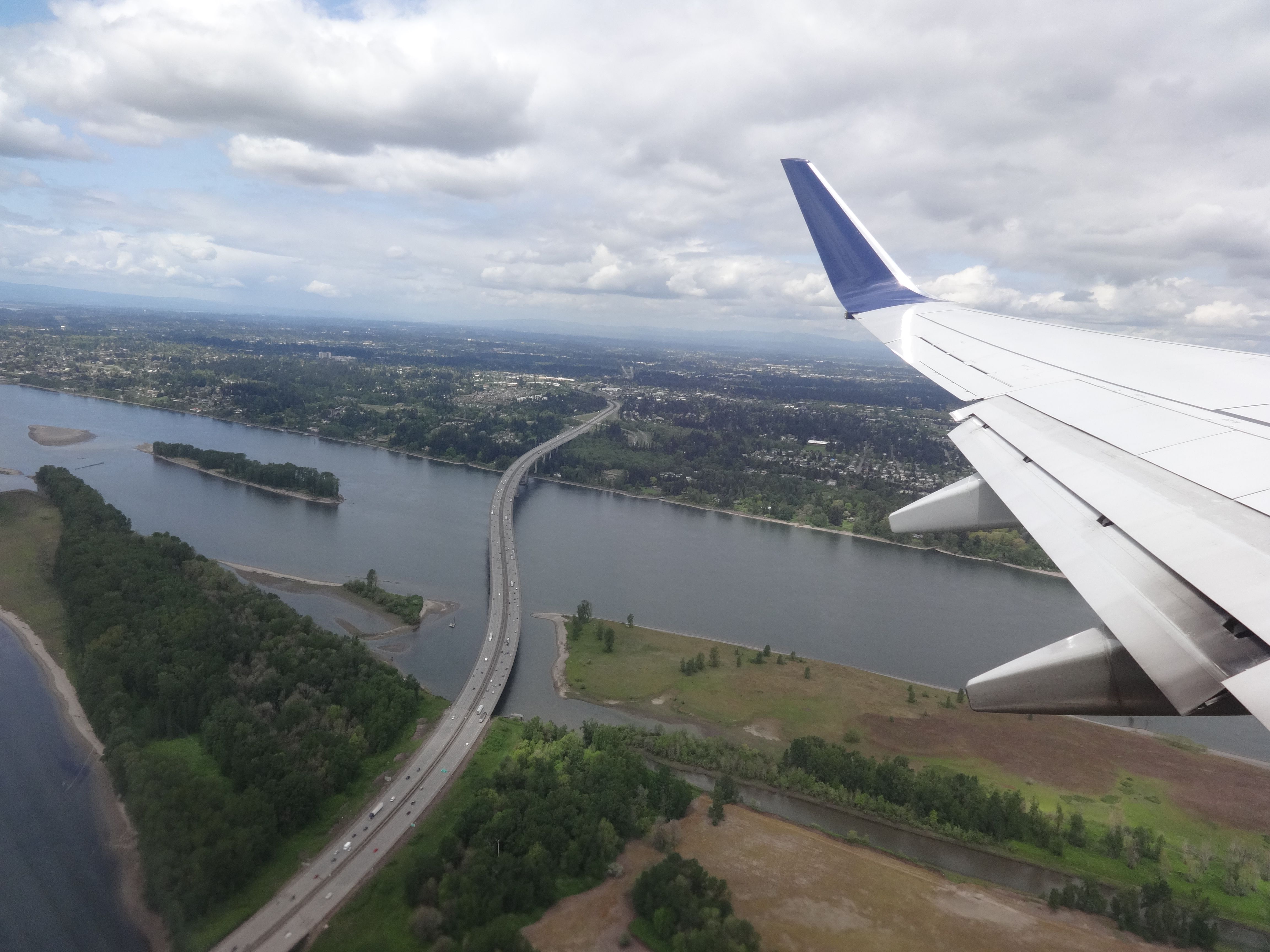 N804DN — - Right after take-off. En-Route to ATL