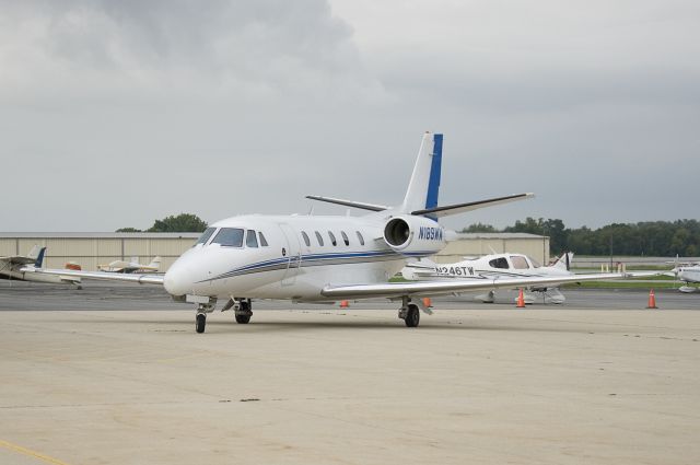 Cessna Citation Excel/XLS (N189WW) - N189WW Cessna C560XL Citation KFDK 20110925 - Veterans Airlift Command - Hero Flight - HRF9WW