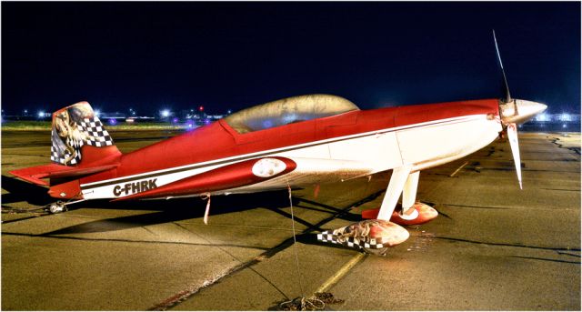 HARMON (2) Rocket (C-FHRK) - Rv sitting on the ramp at the Merced Regional Airport