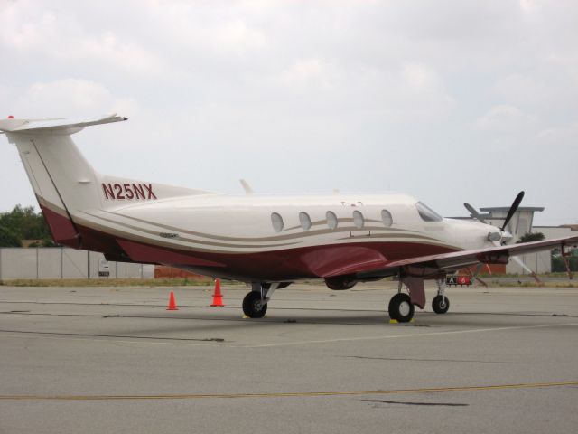 Pilatus PC-12 (N25NX) - PARKED AT FULLERTON