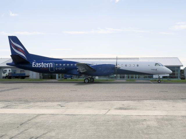 Saab 2000 (G-CFLV) - 22 July 2015