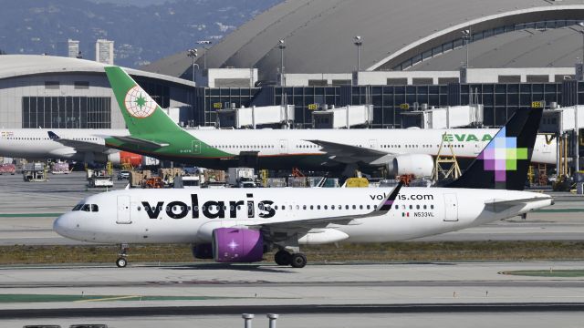 Airbus A320neo (N533VL) - Arrived at LAX on 25L