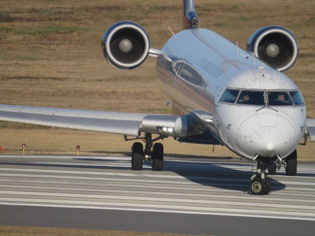 Airbus A320 (N920FJ) - Taken from airport overlook, Dec. 1, 2013