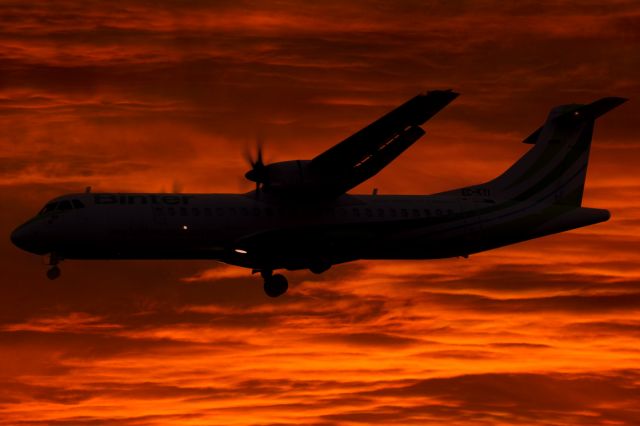 Aerospatiale ATR-72-500 (EC-KYI) - Tenerife Norte - Los Rodeos (TFN / GCXO) - Spainbr /br /Photo taken: January 24, 2024br /br /Operator: Binter Canariasbr /Type: ATR 72-500br /Registration: EC-KYIbr /Serial: 850