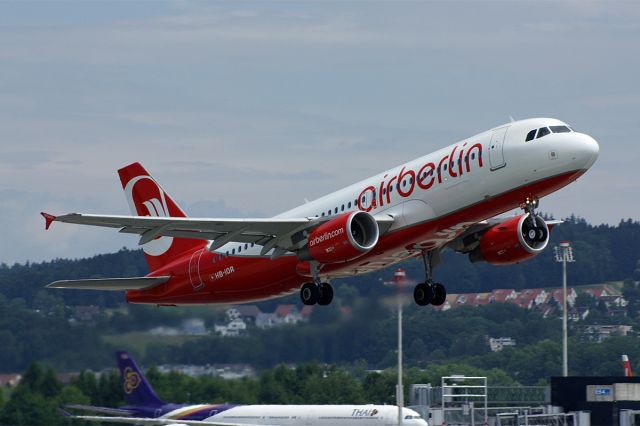 HB-IOR — - Airbus A320-214  Air Berlin(Belair)  LSZH Zurich Airport Switzerland  21.June 2011