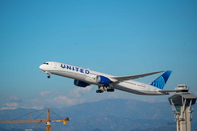 Boeing 787-8 (N17017) - I photographed this from the very popular, Clutters Park, a dedicated aerial view park.  