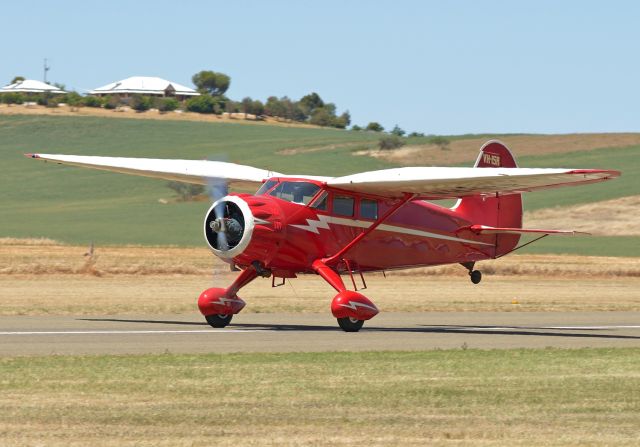 STINSON V-77 Reliant (VH-ISR) - At the Jamestown Air Spectacular October 18, 2015.