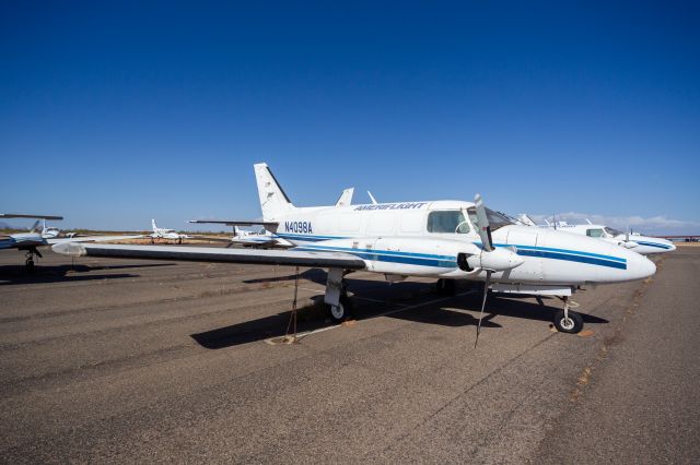 Piper Navajo (N4098A) - Spotted at KBXK on November 09 2020