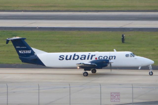 Beechcraft 1900 (N253SF) - Suburban Air Freight (Sub Air) Beechcraft 1900C 10/9/13